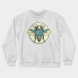 Emerge: Cicada Brood - Japanese Kanji Crewneck Sweatshirt